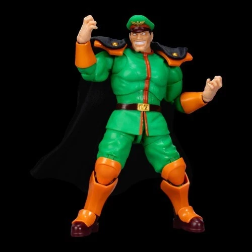 JADA: STREET FIGHTER II - 1:12 M. BISON (PLAYER 2) DLX ACTION FIGURE