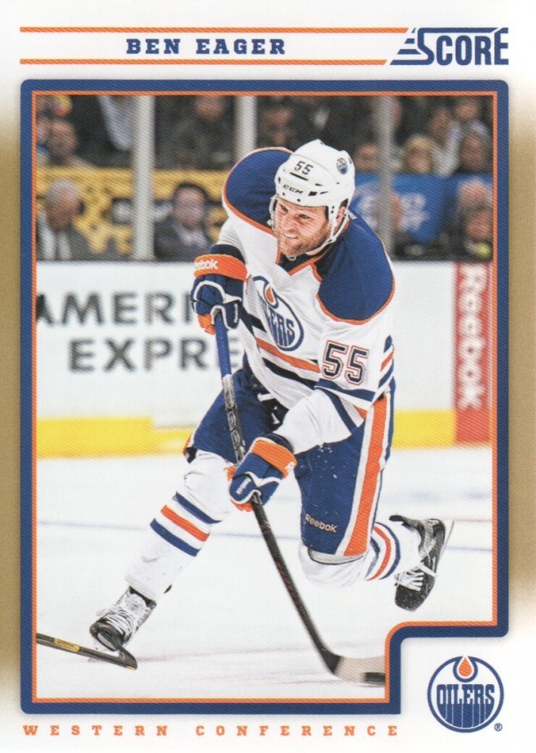 2012-13 Score Gold Rush #202 Ben Eager - HKY