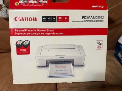 Canon PIXMA MG2522 All-in-One Inkjet Printer Scanner Copier USB Tested
