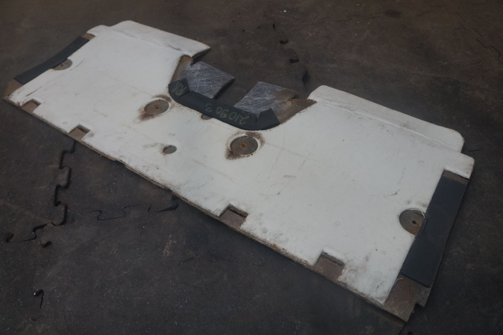Rear Back Interior Carpet Trim Panel Beige 65788800 OEM Ferrari 360 Spider 2005