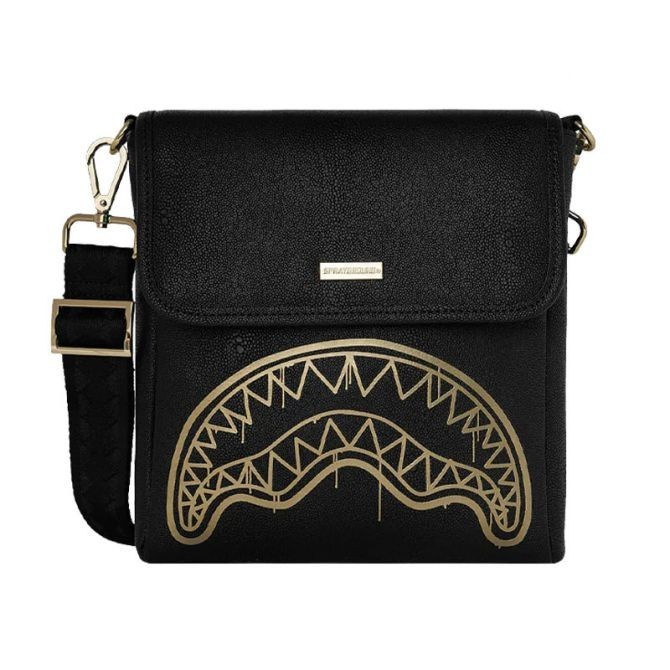 SPRAYGROUND POUCHETTE THAT GOLD DRAP 910B8975