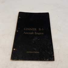 Original Vintage Kinner B-5 Radial Aircraft E...