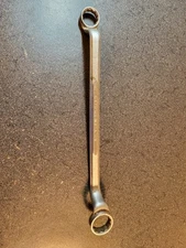 Indestro vintage made in USA 12pt 45° box wrench 3/4 & 7/8 733A