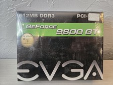 SEALED Vintage EVGA Nvidia GeForce 9800 GT Gr...