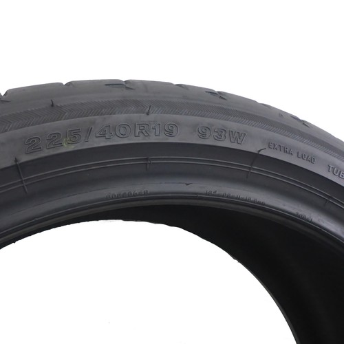 2 X BRIDGESTONE 225/40 R19 93W XL Potenza S001 Neumáticos De Verano 2018 6.5-7mm - Imagen 6 de 7
