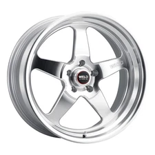 Weld Racing Wheels Ventura Street 20x8 +0 Gloss Machined 5x120.65 5x4.75 (QTY 1)