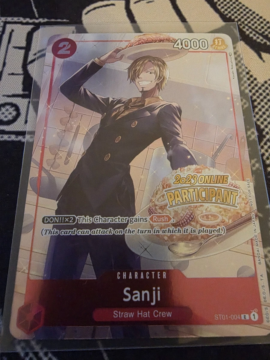 Sanji [Winner] ST01-004 One Piece Promotion Cards for sale | eBay