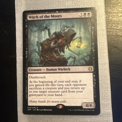 Witch Of The Moors MTG 2020 018/078 R JUMP START