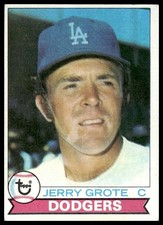 1979 Topps #279 Jerry Grote Los Angeles Dodgers NM+