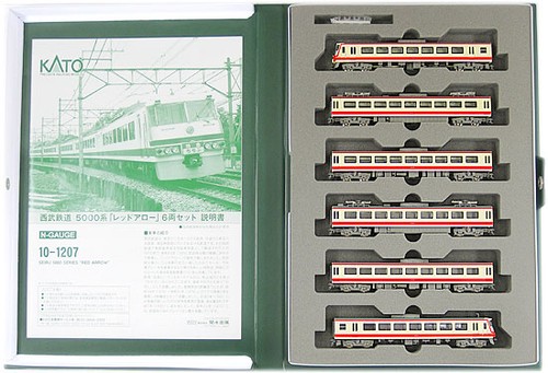 N Gauge KATO (Kato) 10-1207 Seibu Railway 5000 Series "Red Arrow" 6-Car Set... | Zustand: Usado