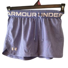 Under Armour Girl's Athletic Lavender Shorts