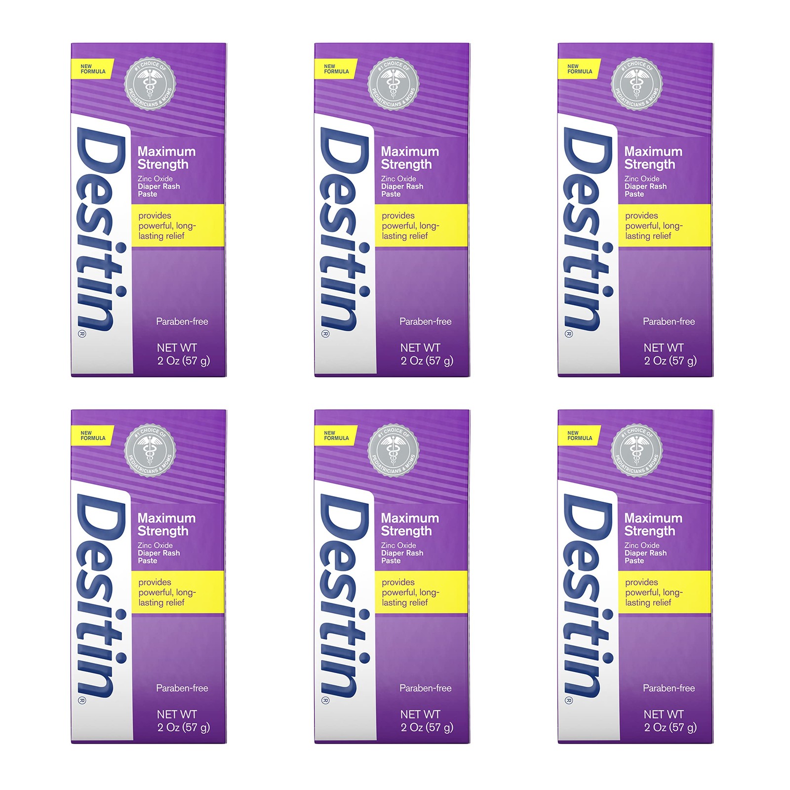 Rash Cream 2 Ounce (pack Of 6), White