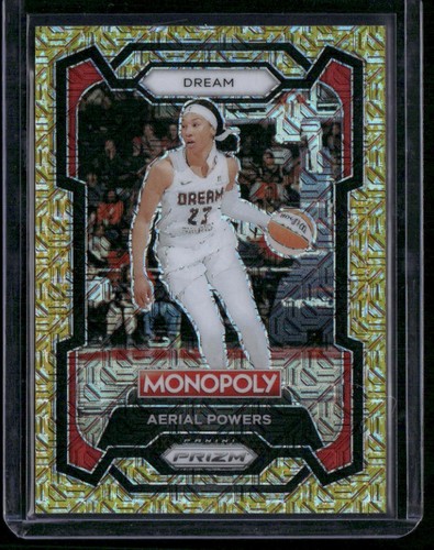 2024 Panini Prizm Monopoly WNBA #48 Aerial Powers Gold Millionaire Shimmer #/500 - Bild 1 von 2
