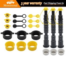 3SET Replacement Gas Can Spout kit for Blitz Midwest, Scepter, Briggs Stratton