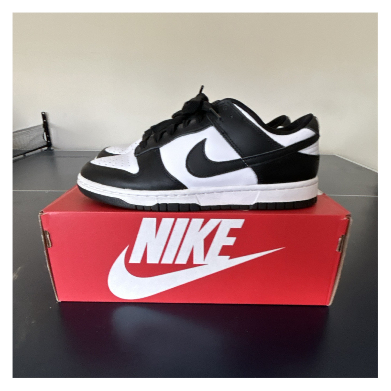 Nike Dunk Low Retro Black White Low Top Athletic Sneakers DD1391-100
