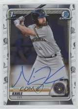 2020 Bowman Chrome Prospect Auto Nick Kahle #CPA-NK Auto a8r