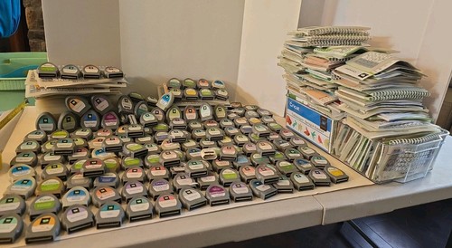 HUGE Cricut Cartridge Lot 125+ Cartridges Manuals Keyboard Die Cutting Supplies