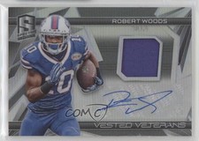 2015 Panini Spectra Vested Veterans /99 Robert Woods #VV-RW Auto 07d9