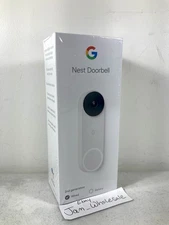 Google Nest Doorbell 2nd Generation Gen 720p Wired (GA02767-US) White/Snow NEW!