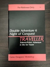 Traveller RPG Double Adventure 6 Divine Intervention/Night of Conquest GDW new