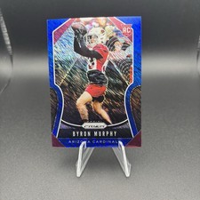 2019 Panini Prizm Rookies Blue Shimmer Prizm /10 #360 Rookie RC Byron Murphy