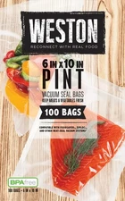 Vacuum Sealer Bags for Food, 2 Ply 3mm Thick, for NutriFresh, FoodSaver & Oth...