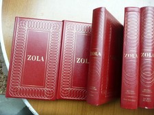 17 livres les  oeuvres complétes de ZOLA