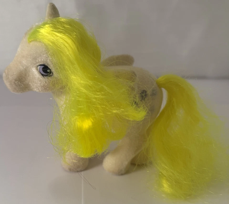 Винтажный воздушный шар G1 My Little Pony So Soft Lofty Flocked Yellow Pegasus MLP - Изображение 2 из 4