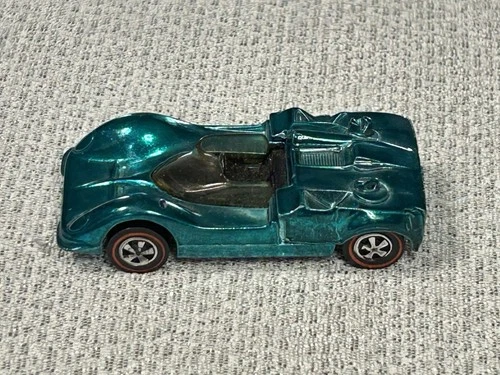 Hot Wheels Redline 1969 - Chaparral 2G - aqua w/ Black Interior - USA