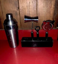 Stainless Steel Cocktail Maker Set With Drink Mixer