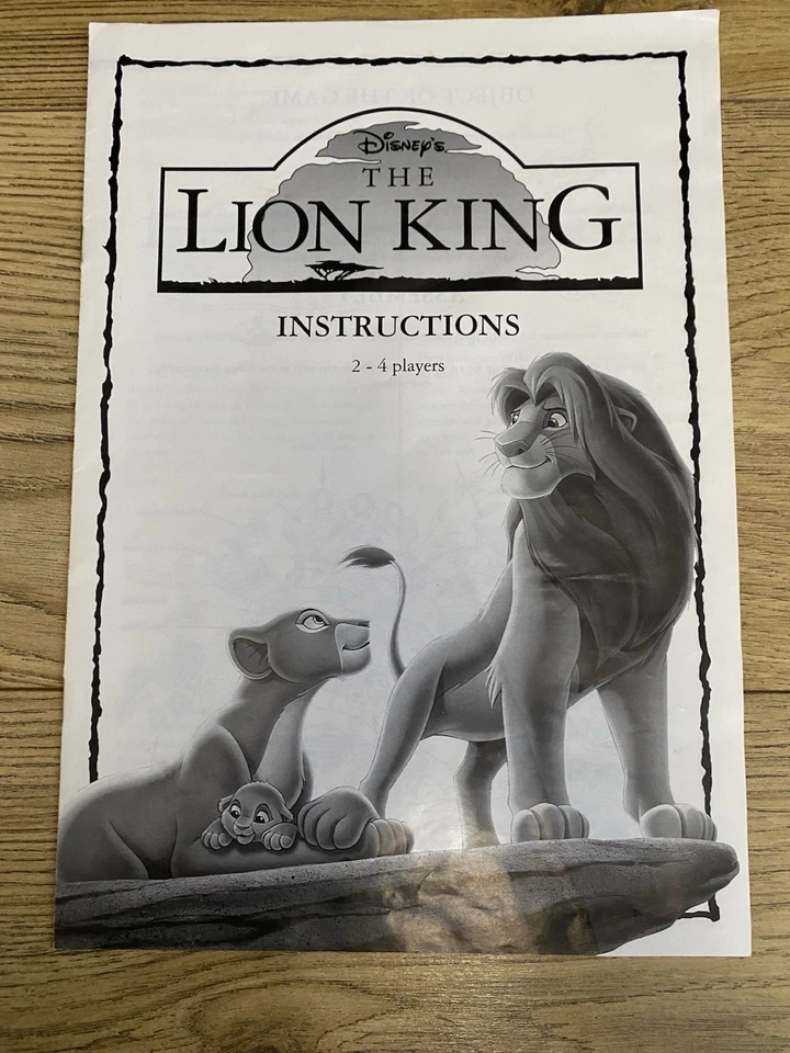 MB Games Disney's The Lion King Board Game 1994 Vintage. 100% Complete & Checked - Image 3 of 4