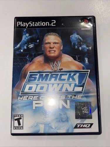 WWE SmackDown Here Comes the Pain (Sony PlayStation 2, 2003) Complete Tested