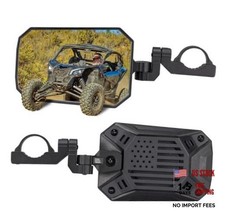 UTV Side Mirrors, 2026 New Pattern Aluminum 8" x 5.3" Wide StarPulse Style