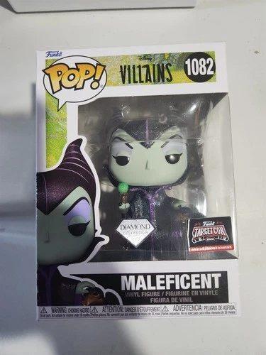 MALEFICENT - Funko POP! Disney Villains #1082 Diamond TargetCon 2023 Limited NIB