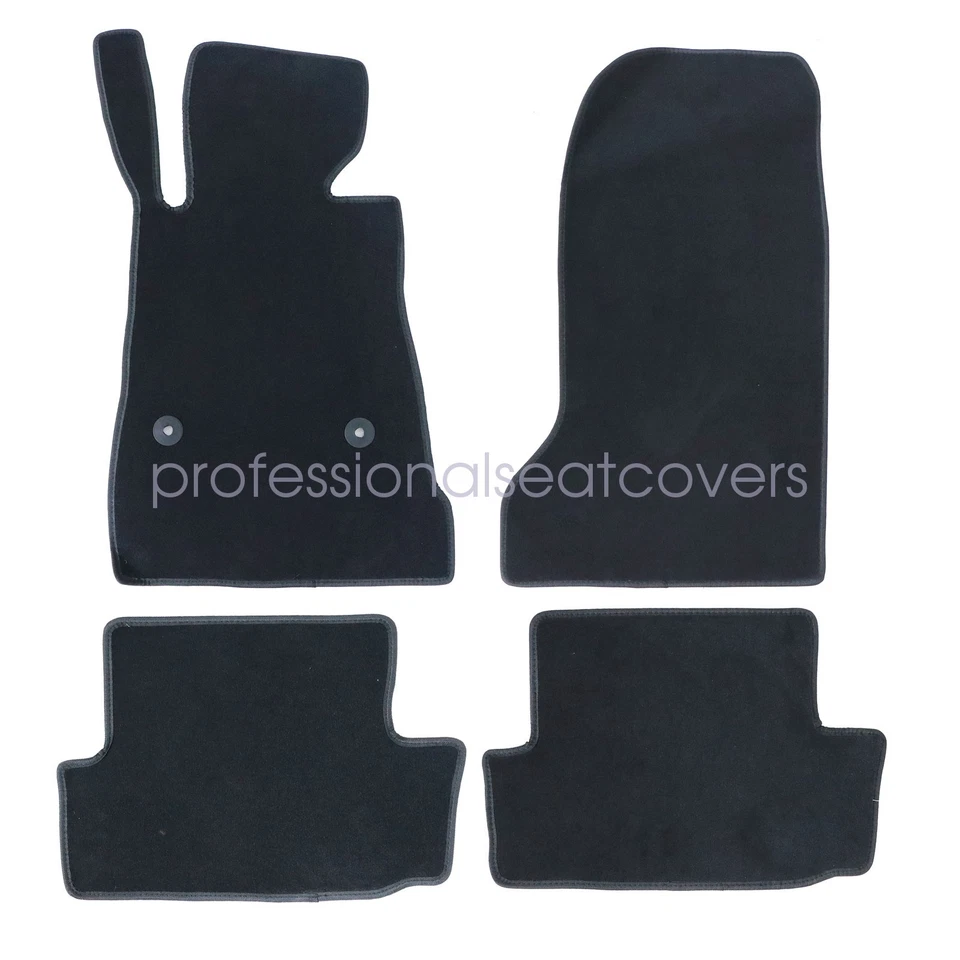 Alfombrillas alfombrillas delanteras y traseras 4 piezas para Chevrolet Camaro LT ZL1 LT1 2016-2024 Foto 4 de 4