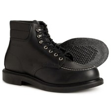 9.5 E Red Wing 8133 Classic SuperSole Black C...