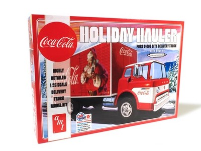 Ford C-600 City Holiday Delivery Truck Model Coca-Cola AMT