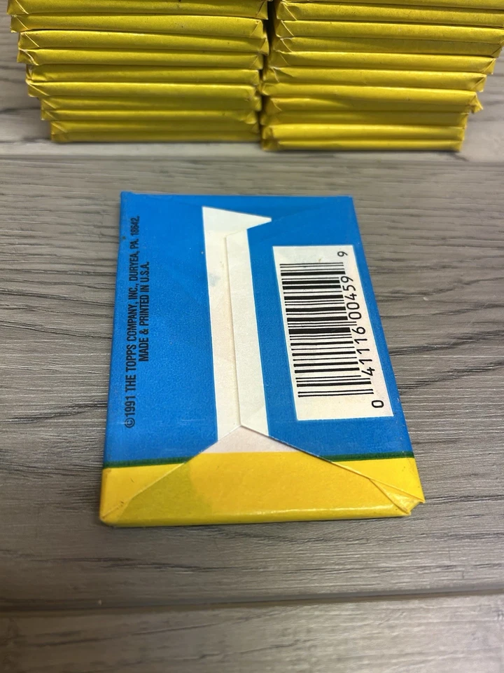 45pc Topps 1991 Desert Storm Coalition For Peace Unopened Trading Card Wax Pack - Изображение 3 из 3