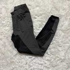 Women’s Small Black/Grey FITS Full Seat Horseback Riding Breeches