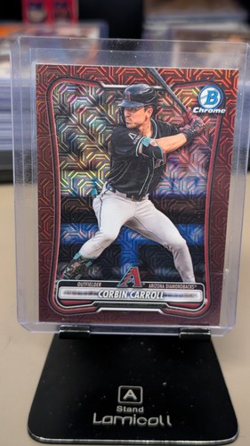 2026 Bowman Chrome CORBIN CARROLL Burgundy Mojo /275 #80 Diamondbacks