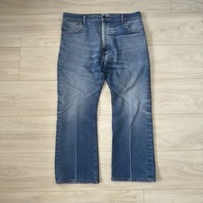 Vintage Levi's 517 Jeans Men's 36 x 29 FITS 34 x 27 Blue Faded Whisker Y2K