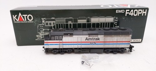 Locomotora diésel Kato 37-6551 HO Amtrak EMD F-40PH #375/caja | Zustand: Used