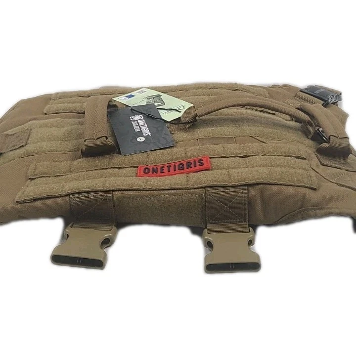 OneTigris Dog K9 Tactical Vest Harness Aire Mesh No Pull Size L -Brown/Brand New - Image 4 of 4