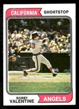 1974 Topps #101 Bobby Valentine