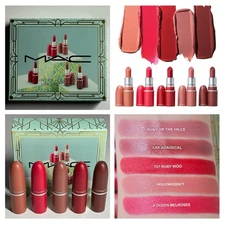 MAC HINT OF HOLLYWOOD Mini Lipstick Kit 5 PC Set ~ BNIB ~ DISCONTINUED RARE