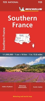 Michelin France, South Map 725 (Maps/Country (Michelin))