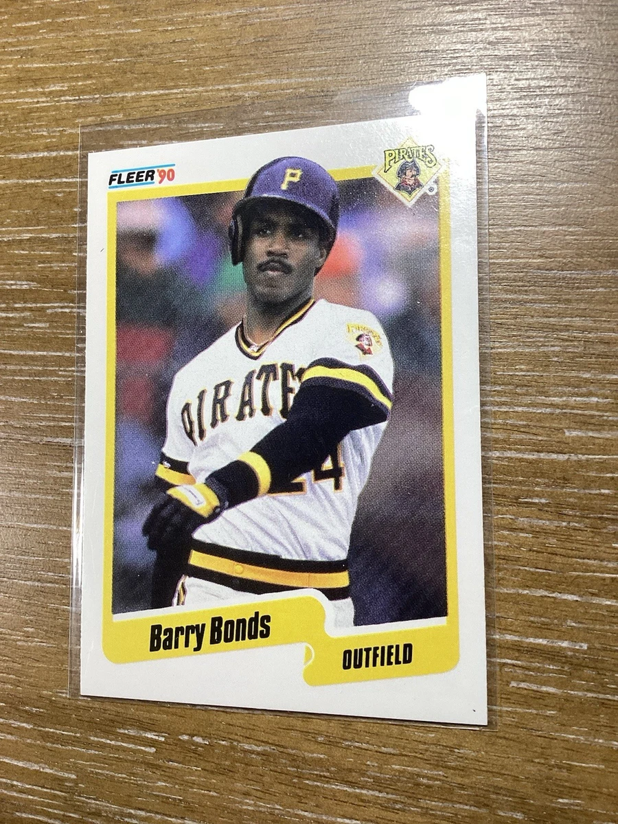Fleer Barry Bonds 1990 Season Baseball Sports Trading Cards