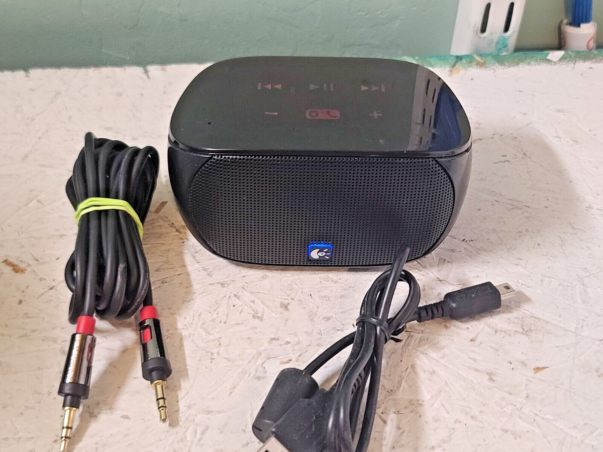 Logitech F-00003 Mini Boombox Portable Wireless Bluetooth Speaker