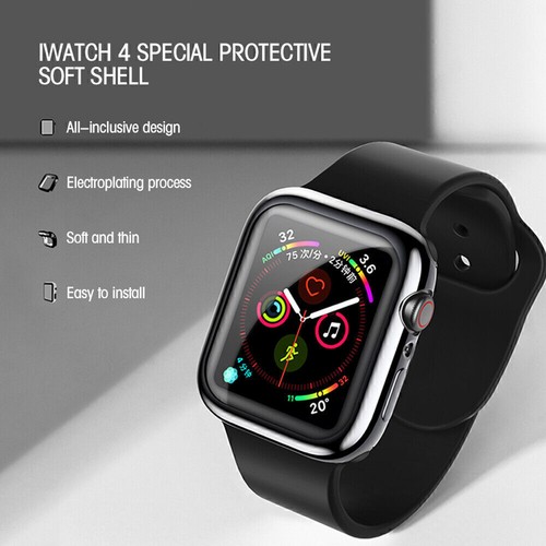 TPU Case Screen Protector iWatch Cover For Apple Watch Series 7 6 5 4 SE 41/45mm - Picture 2 of 8