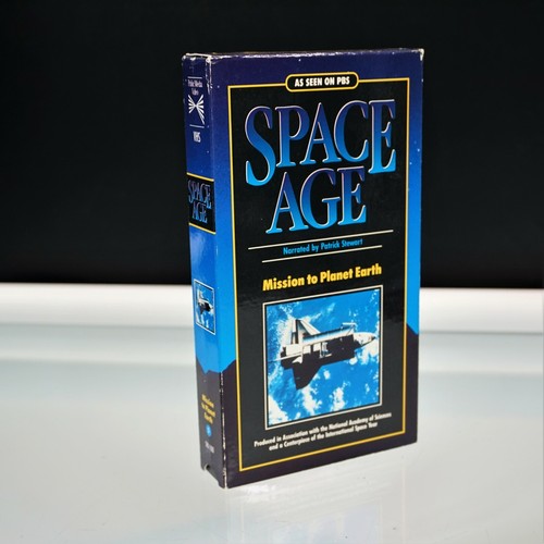 Space Age Part 5 Mission To Planet Earth VHS 1992 Narrated By Patrick Stewart